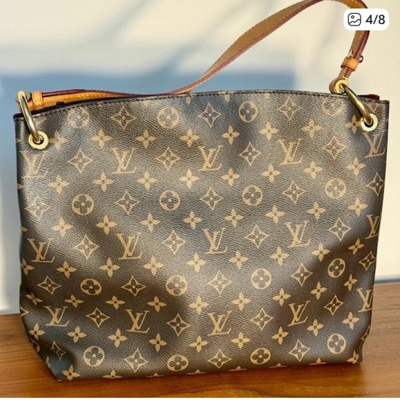 Louis Vuitton Graceful PM Monogram Canvas Shoulder Bag - Picture 3 of 6